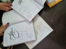 اهدا کتاب عضو هیات علمی  دانشکده فنی و حرفه ای دختران کرمانشاه  سر کار خانم ندا پور جعفری
