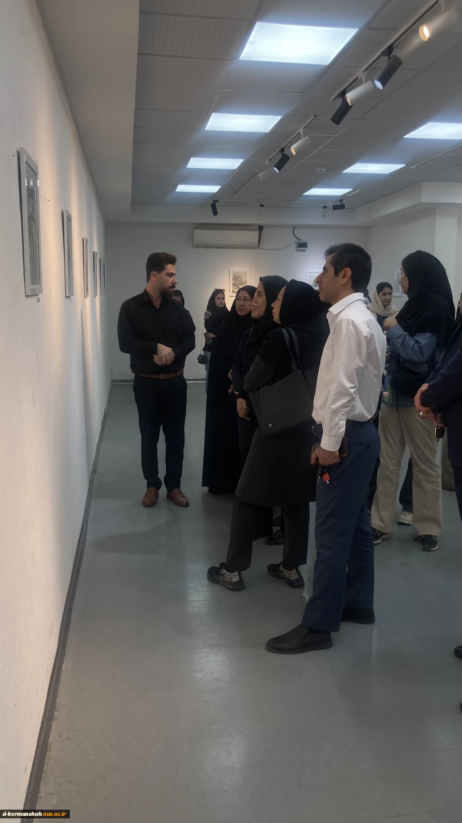 نمایشگاه آثار هنرهای تجسمی دانشجویان در مجتمع فرهنگی-هنری شهید آوینی 10