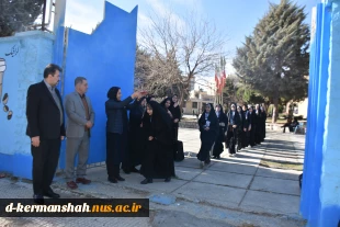 اعزام دانشجویان دانشگاه ملی مهارت واحد دختران کرمانشاه به مناطق عملیاتی راهیان نور 2